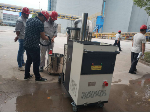 湖北水泥厂高效清洁新方案 脉冲自动清理吸尘机应用解析